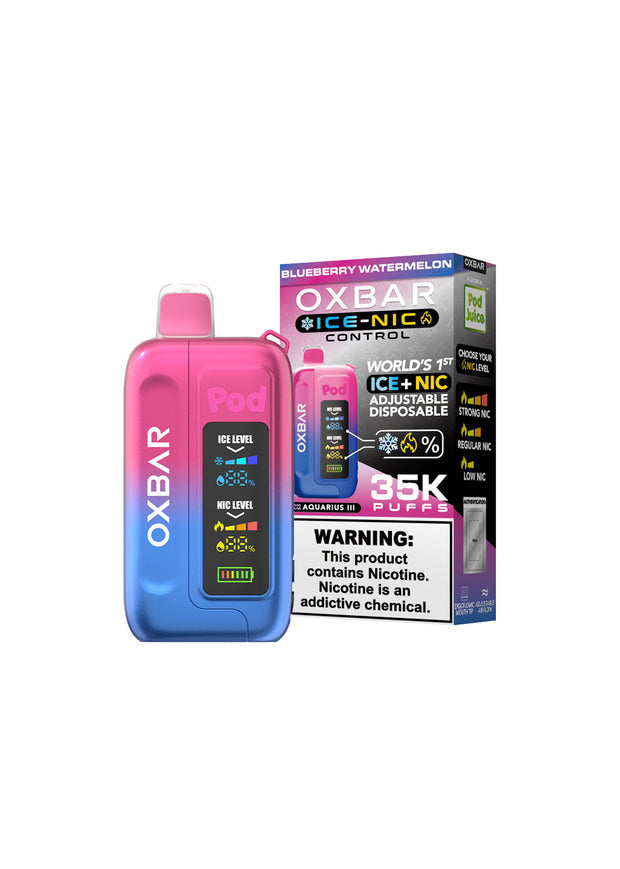 OXBAR 35K DISPOSABLES 5CT/BX