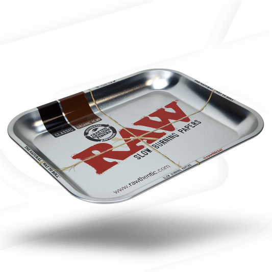 RAW STEEL ROLLING TRAY SMALL