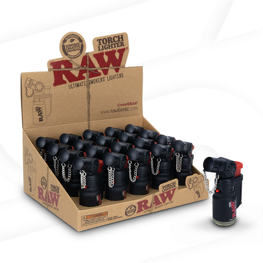 RAW ULTIMATE SMOKERS TORCH LIGHTERS 20/BX