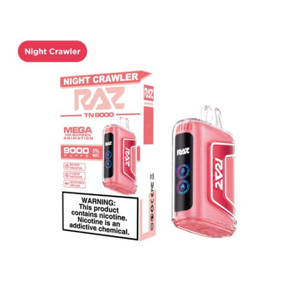 RAZ TN 9000PUFFS DISPOSABLE 5CT/BX