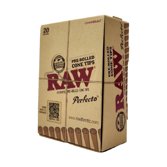 RAW PRE ROLL CONE TIPS PERFECTO