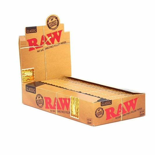 RAW CLASSIC 1 1/4 24PK/BX 50LEAVES PER BOOKLET