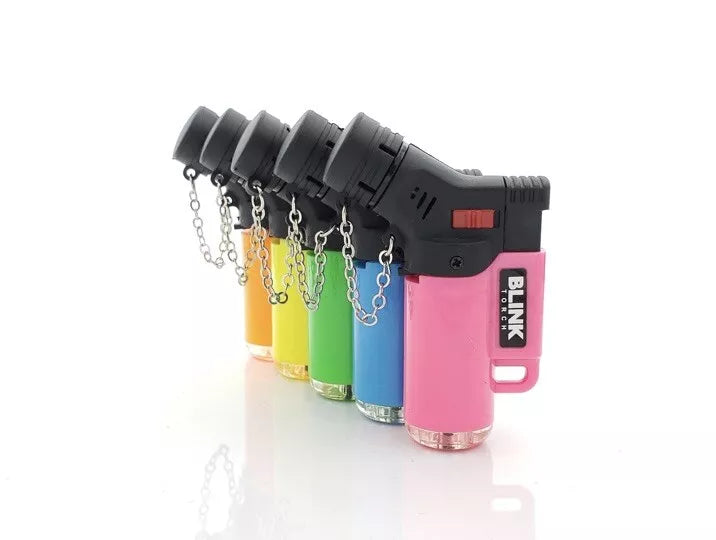 TORCH LIGHTER #728 MINI NEON 20CT/BX
