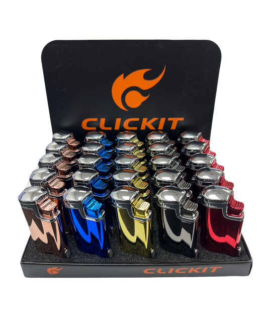 CLICKIT TORCH TRIPLE LED LIGHT (25CT/BX (GH-10897)