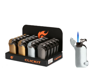 CLICK IT WINDPROOF LIGHTER 20CT/BX (GH-7166)